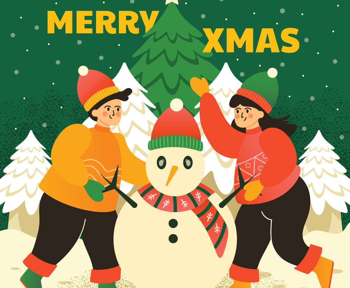 Christmas Card Background