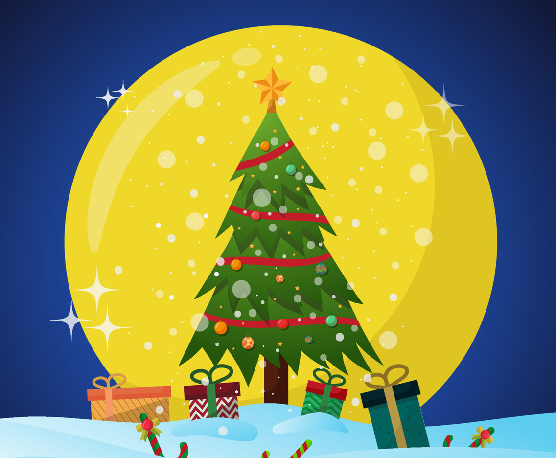 Christmas Tree Background