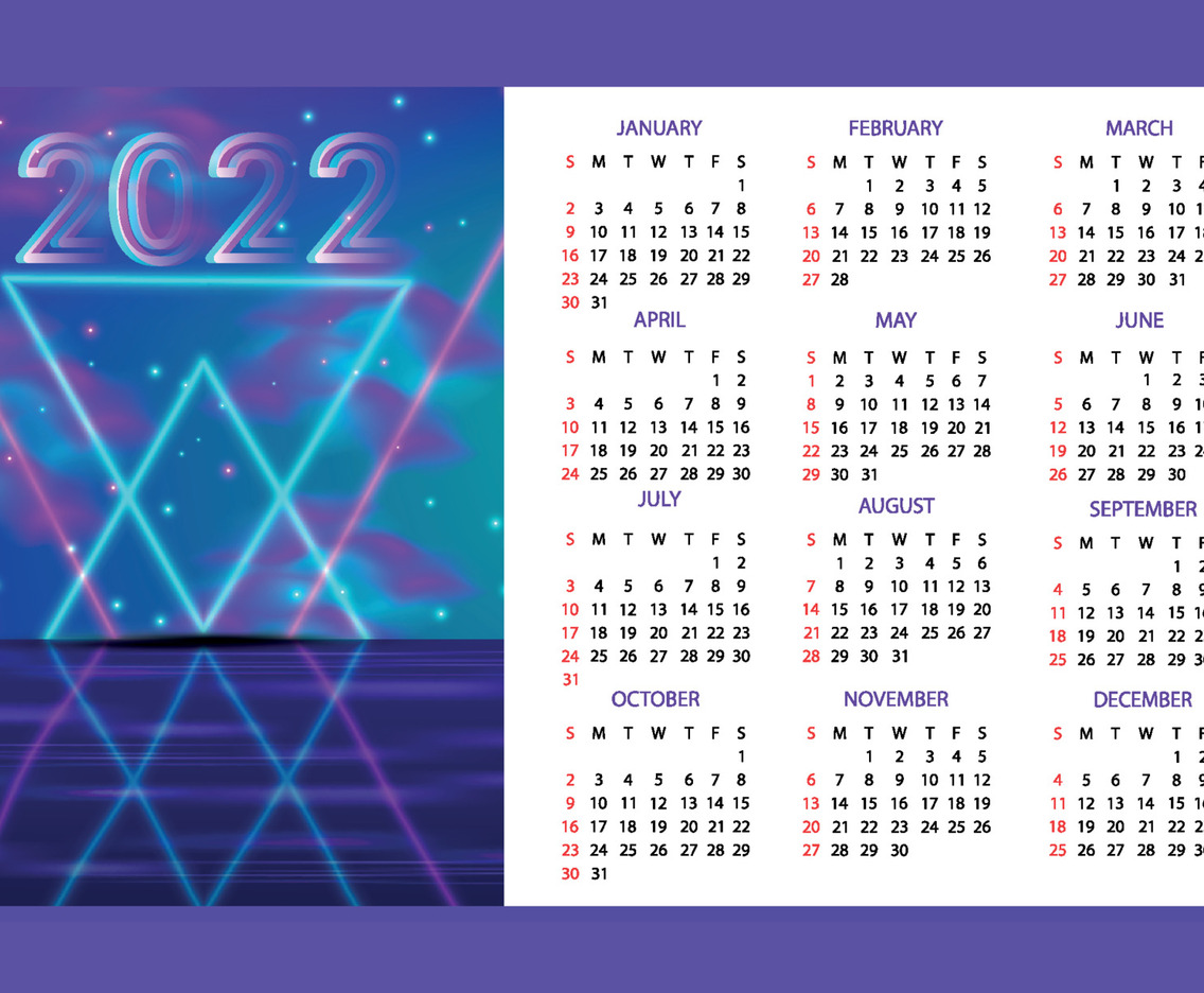 2022 Calendar Template