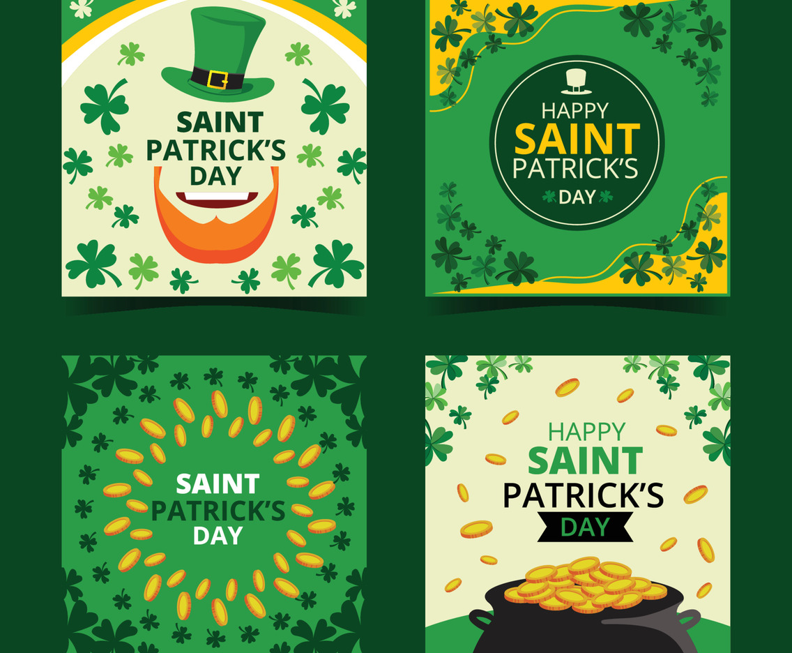 St. Patrick's Festivity Social Media Posts