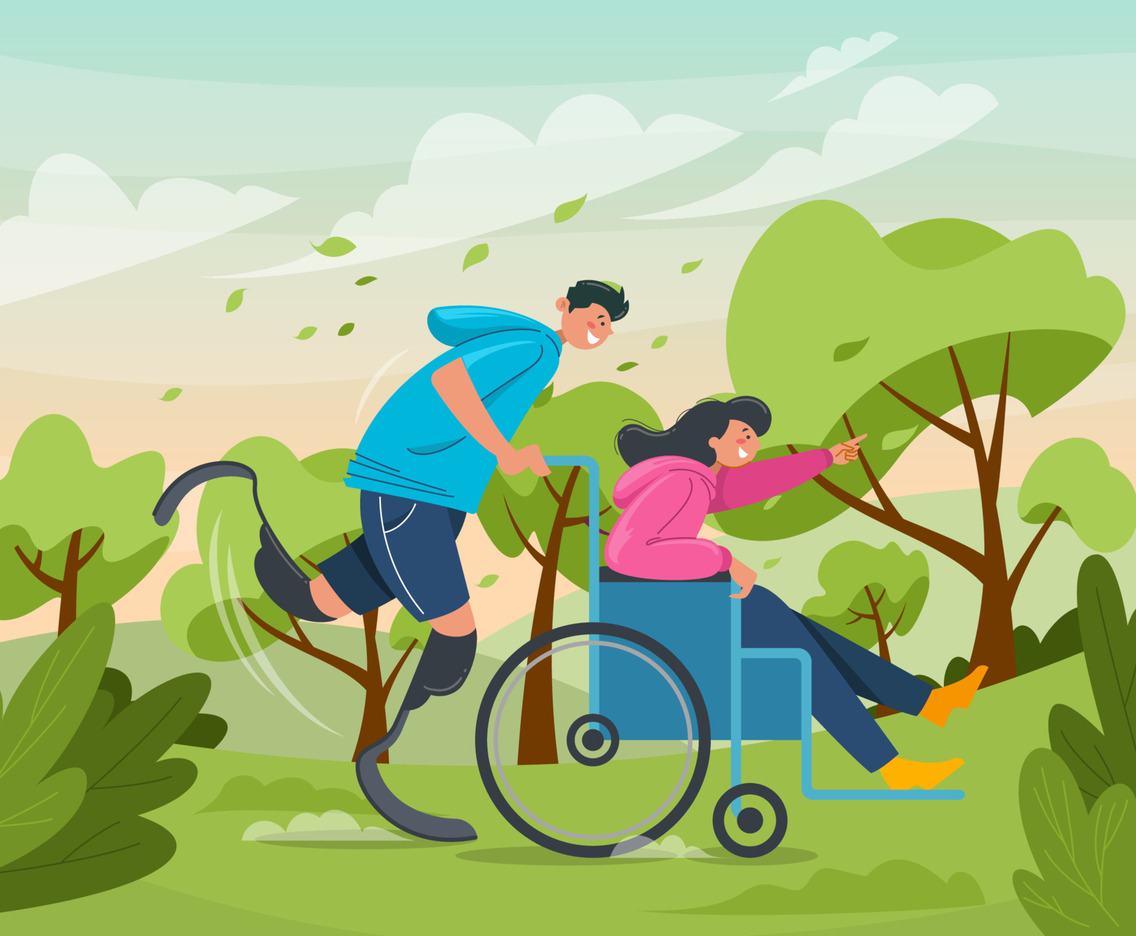Friendship of Couple with Disabilities