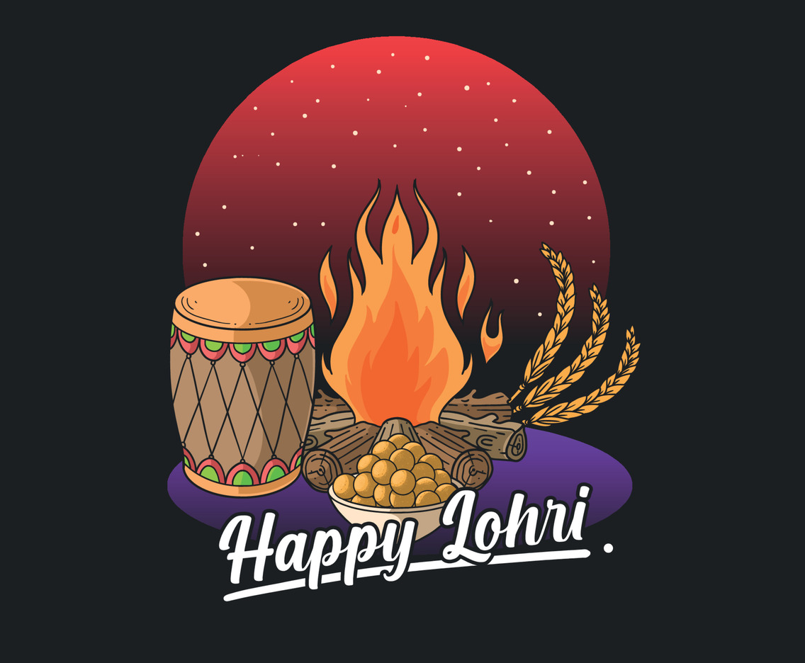 Happy Lohri Celebration Festival