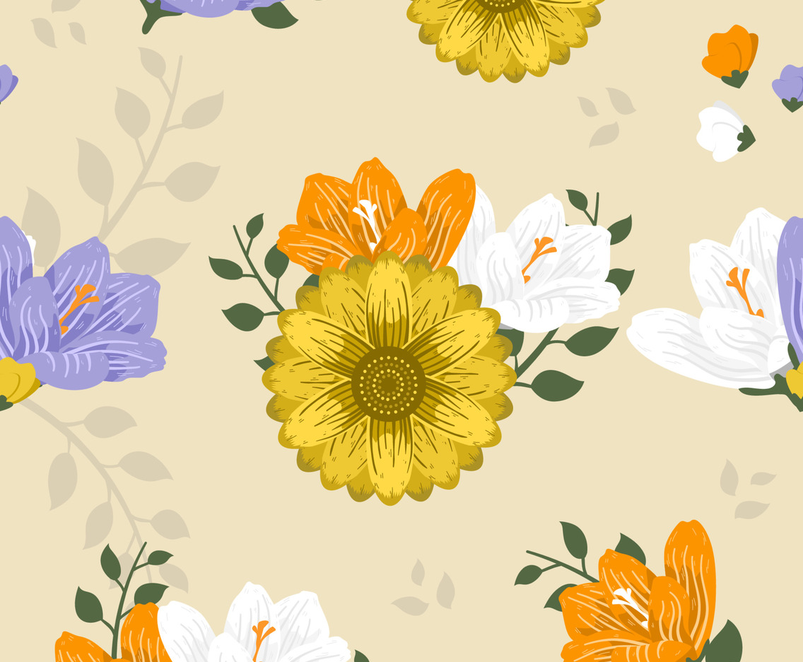 Floral Seamless Pattern