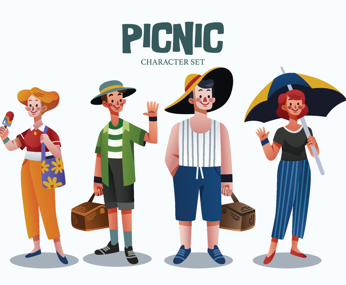 Picnics Character Set
