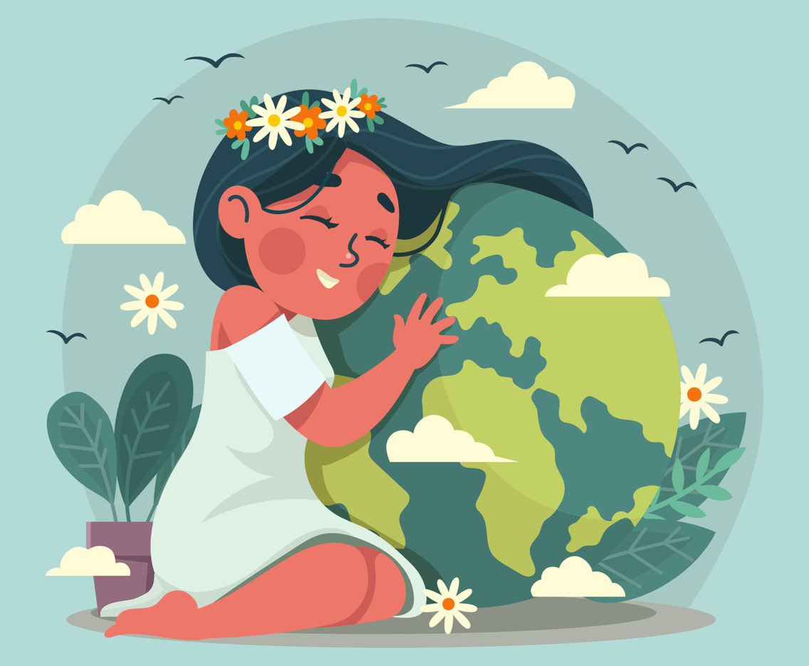 Mother Earth Concept