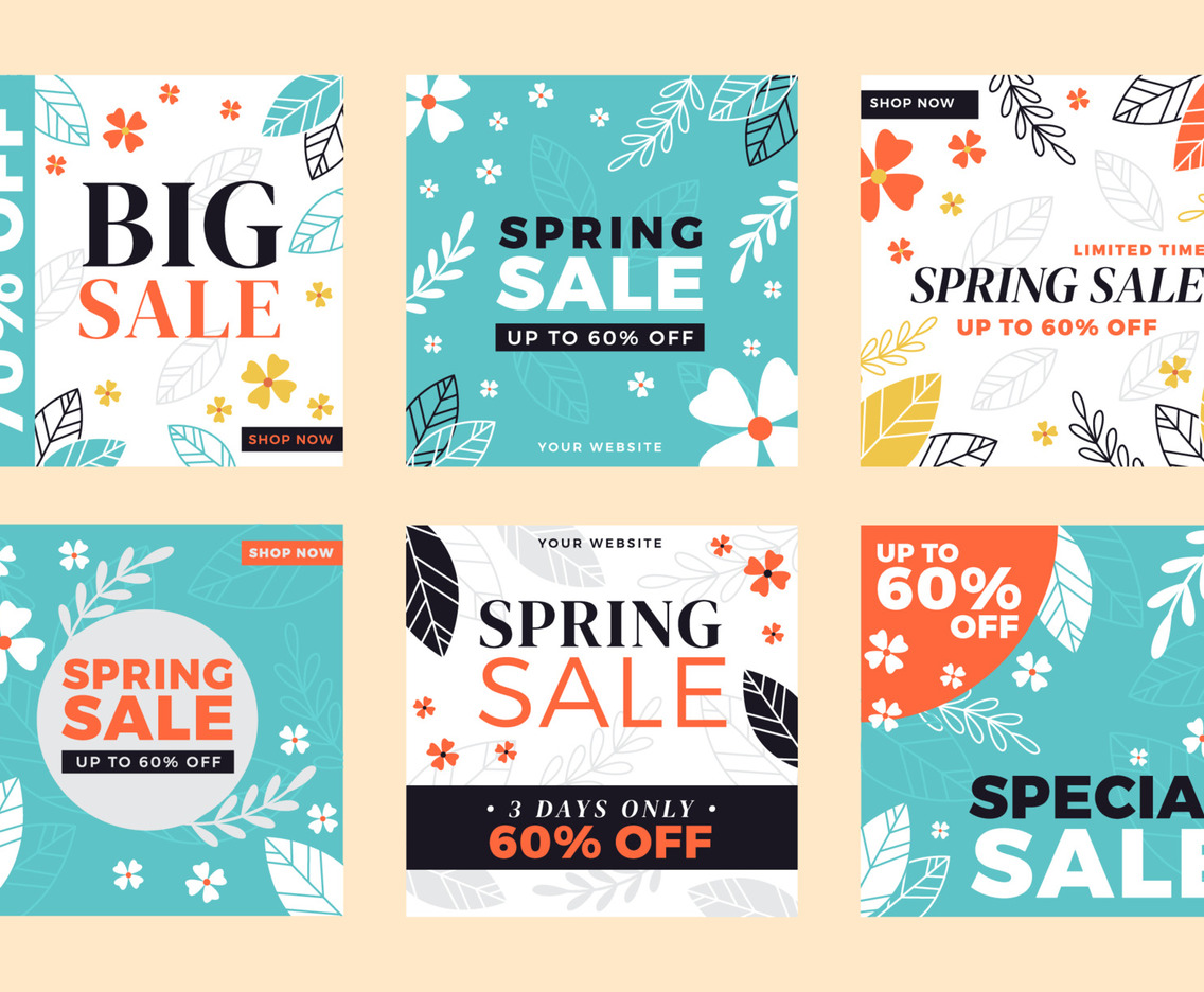 Spring Sale Instagram Posts