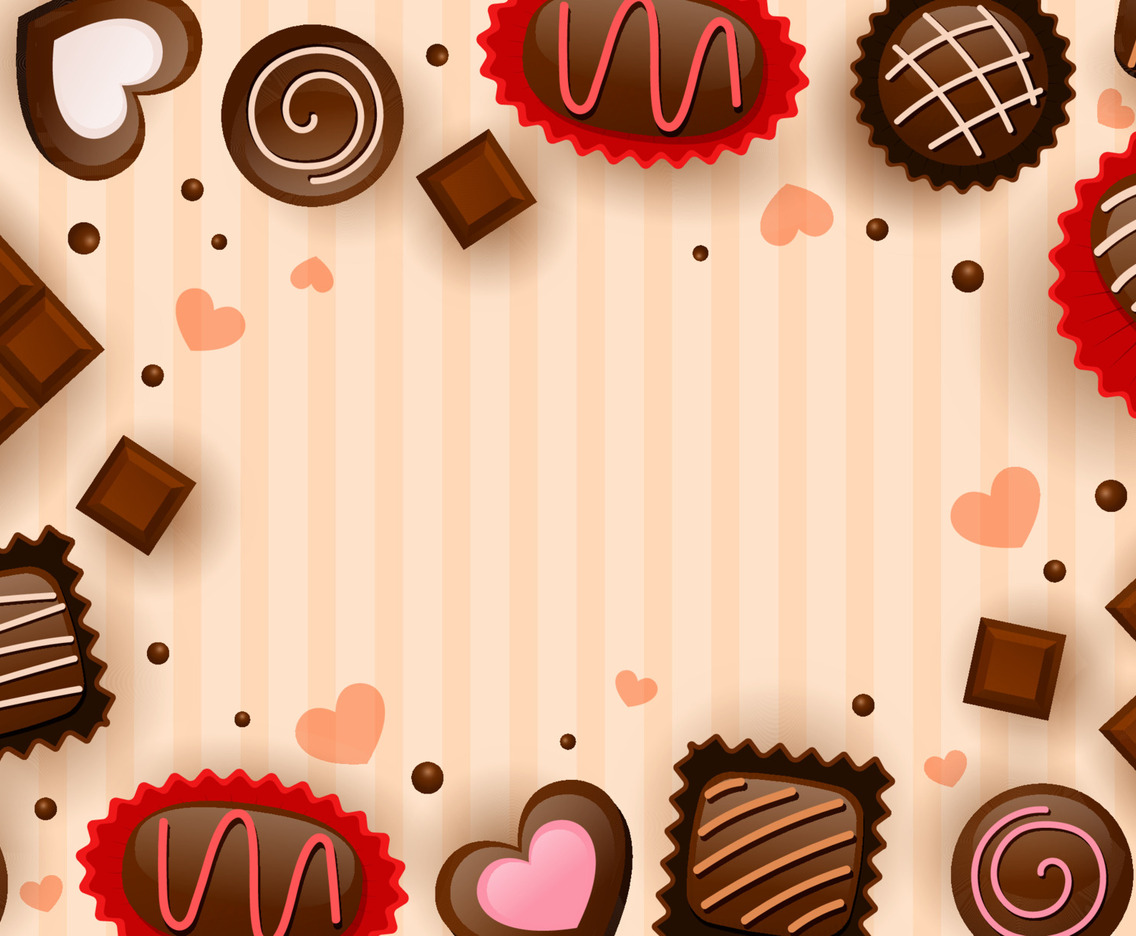 Cute Chocolate Background